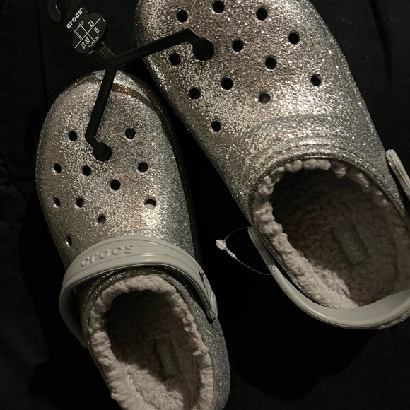 Glitter Lined Crocs - Picture 4 of 4
